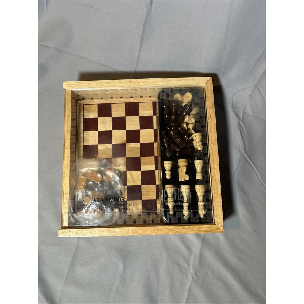 Westfield Collection Chess & Checker Set - Picture 3 of 9